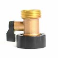 Thrifco Plumbing Brass 3/4 Inch Shut-Off Coupling 4403381